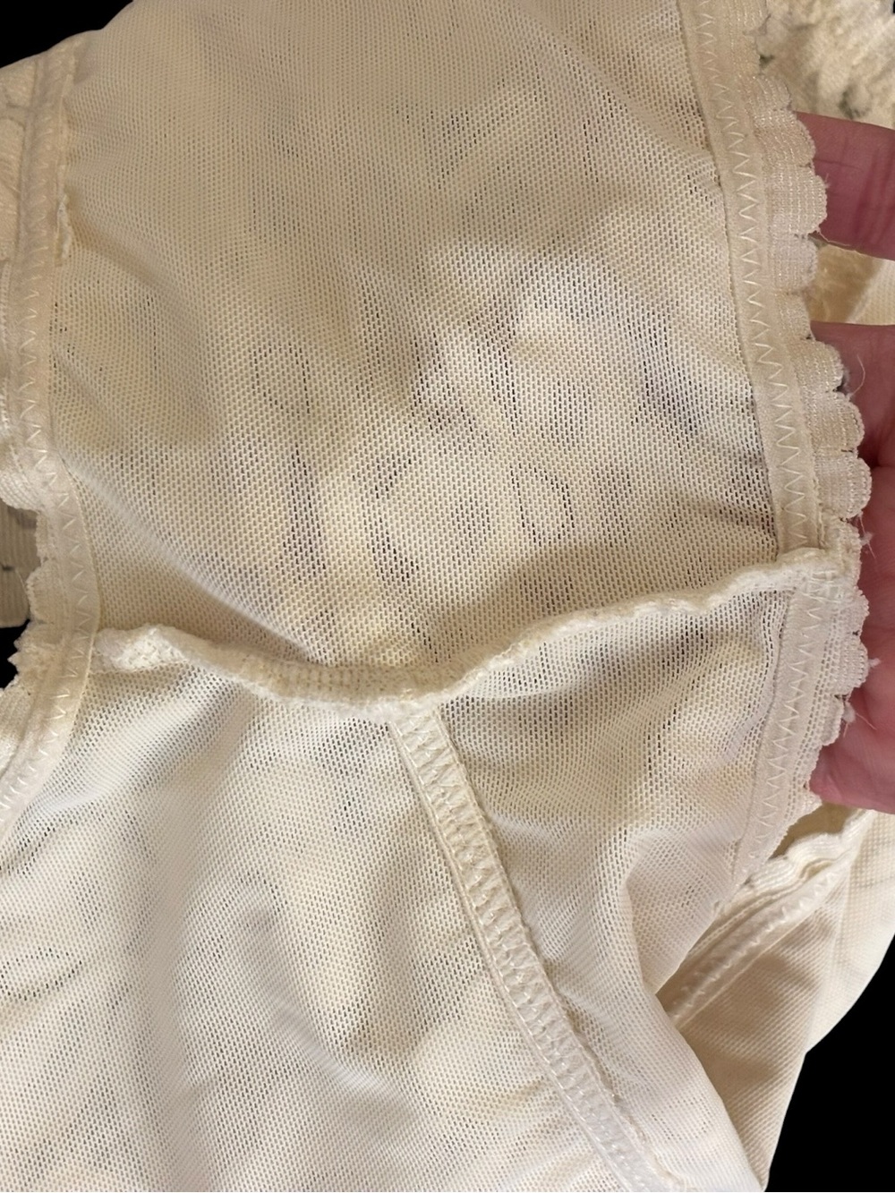 Free People Intimately Ivory Floral Lace Racerback Longline Bralette XS - Picture 8 of 9